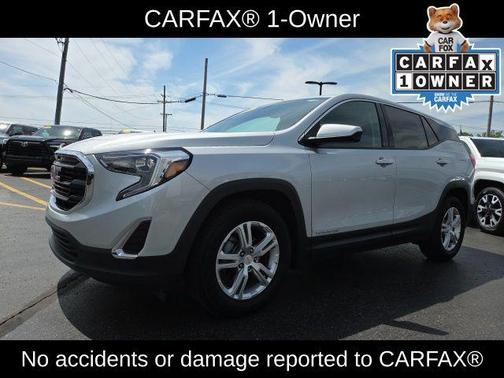 Quicksilver Metallic 2019 GMC Terrain SLE