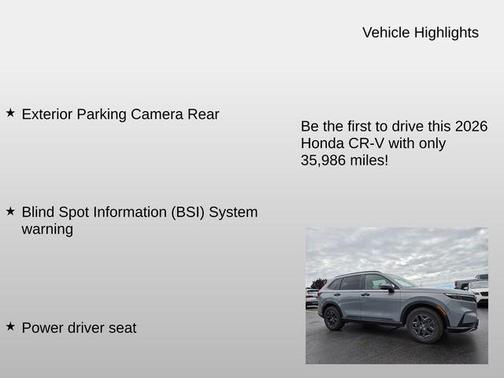 Urban Gray Pearl 2026 Honda CR-V Hybrid TrailSport AWD