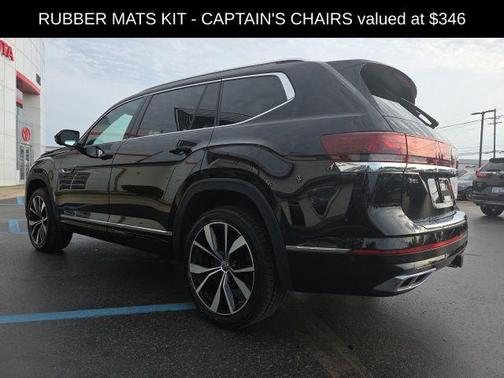 Deep Black 2024 Volkswagen Atlas 2.0T SEL Premium R-Line 4MOTION