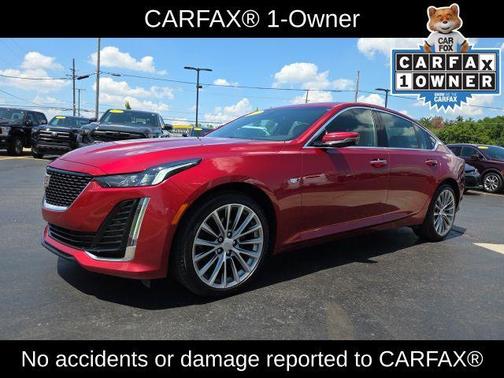 Infrared Tintcoat 2022 Cadillac CT5 Premium Luxury