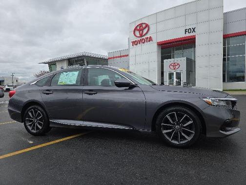 Modern Steel Metallic 2021 Honda Accord EX-L 1.5T