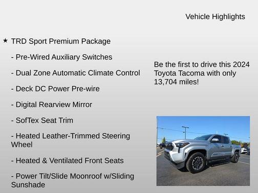 2024 Toyota Tacoma TRD Sport