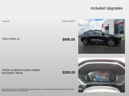 Black Metallic 2023 Ford Escape ST-Line