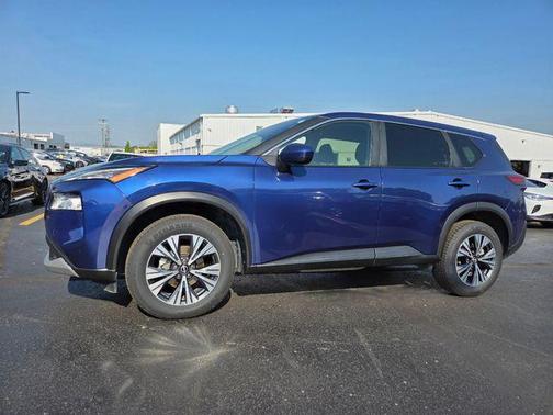 Caspian Blue Metallic 2023 Nissan Rogue SV
