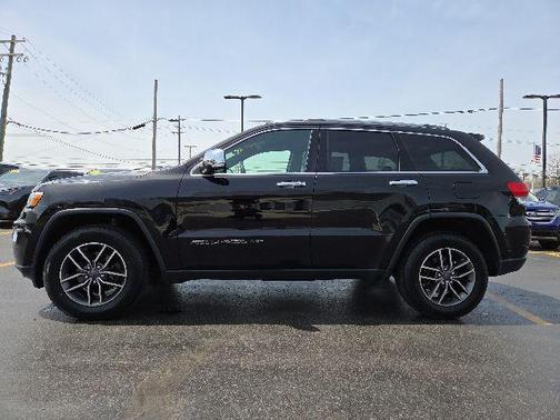Diamond Black Crystal Pearlcoat 2019 Jeep Grand Cherokee Limited