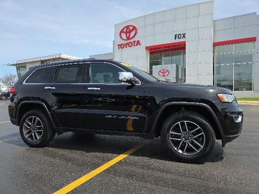 Diamond Black Crystal Pearlcoat 2019 Jeep Grand Cherokee Limited