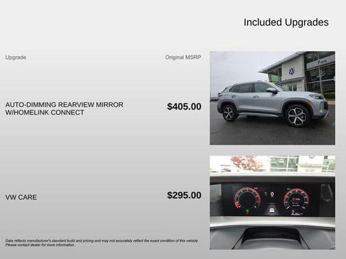 Silver Metallic 2025 Volkswagen Tiguan 2.0T SE 4MOTION