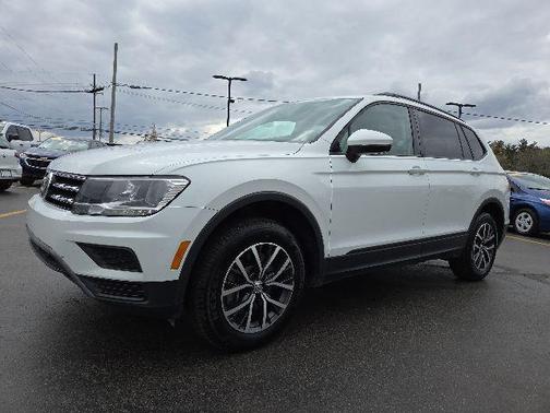 Pure White 2021 Volkswagen Tiguan 2.0T S 4MOTION