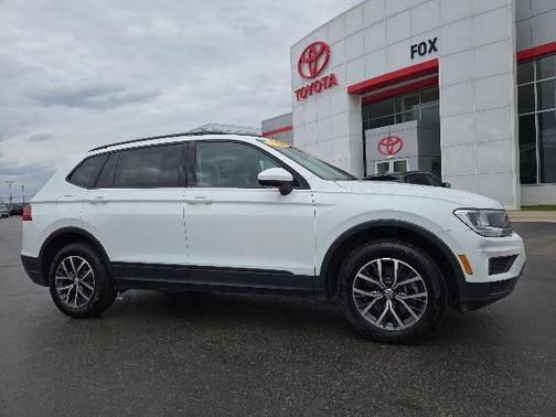Pure White 2021 Volkswagen Tiguan 2.0T S 4MOTION