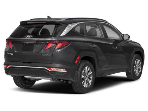 Black 2024 Hyundai TUCSON Hybrid Blue