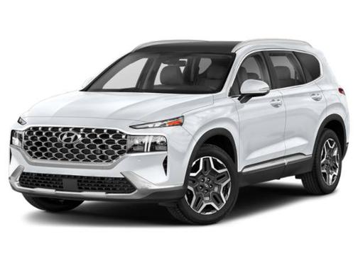 White 2022 Hyundai SANTA FE Limited