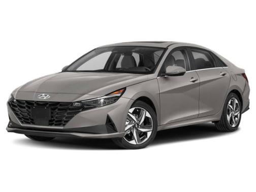 Gray 2023 Hyundai ELANTRA HEV Limited
