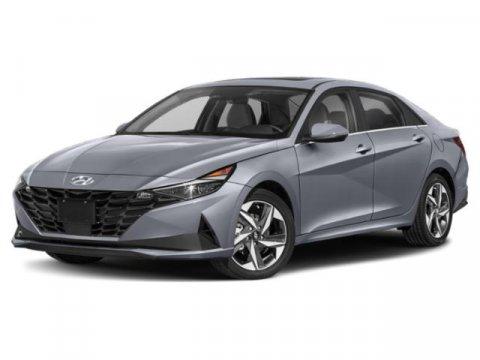 Gray 2023 Hyundai ELANTRA HEV Limited