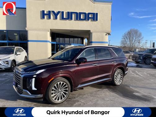 Red 2024 Hyundai PALISADE Calligraphy