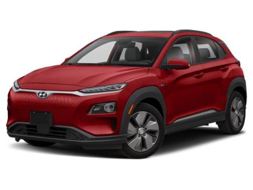 Red 2021 Hyundai KONA EV Ultimate