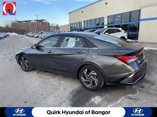 Gray 2024 Hyundai ELANTRA HEV Limited
