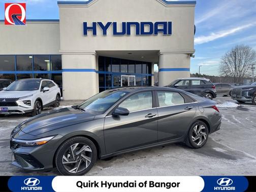 Gray 2024 Hyundai ELANTRA HEV Limited