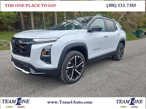 Polar White Tricoat 2026 Chevrolet Equinox AWD RS