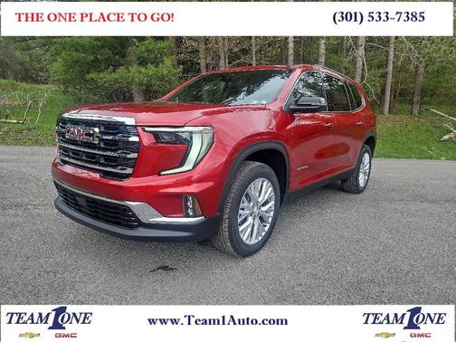 Volcanic Red Tintcoat 2026 GMC Acadia Elevation AWD