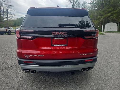Volcanic Red Tintcoat 2026 GMC Acadia Elevation AWD