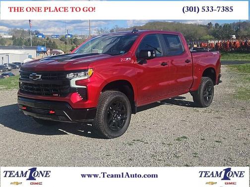 Radiant Red Tintcoat 2026 Chevrolet Silverado 1500 LT Trail Boss