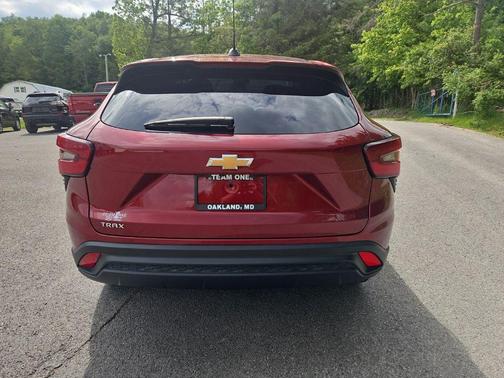 Crimson Metallic 2024 Chevrolet Trax LS