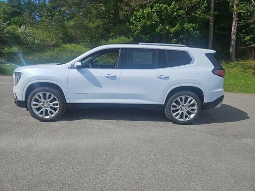 Glacier White Tricoat 2026 GMC Acadia Denali