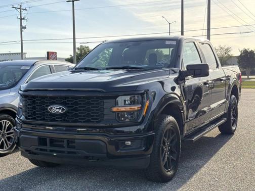 AGATE BLACK METALLIC 2025 Ford F-150 STX