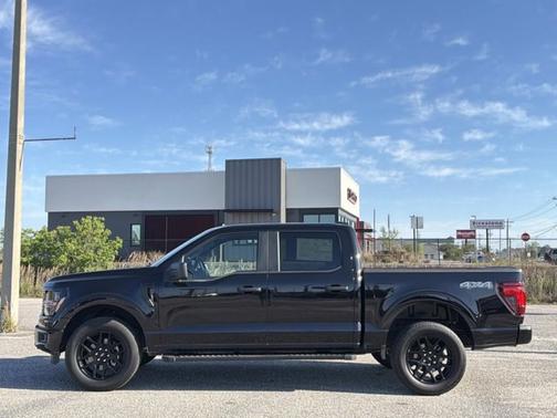 AGATE BLACK METALLIC 2025 Ford F-150 STX