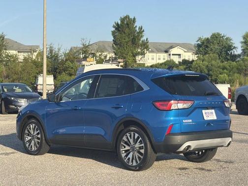 VELOCITY BLUE METALLIC 2020 Ford Escape TITANIUM