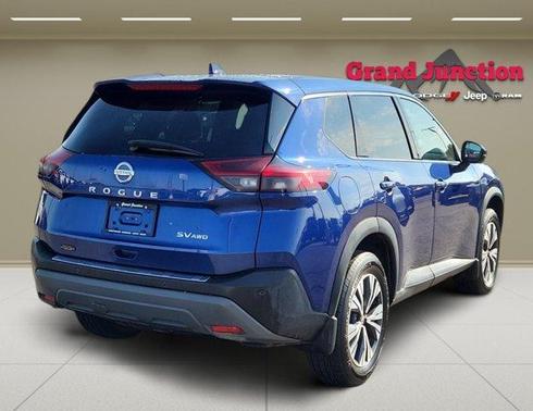 Caspian Blue 2021 Nissan Rogue SV