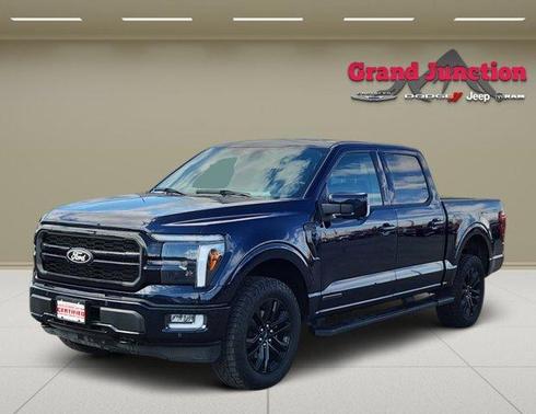 Blue 2024 Ford F-150 Lariat