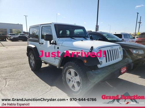 Bright White Clearcoat 2014 Jeep Wrangler Sport