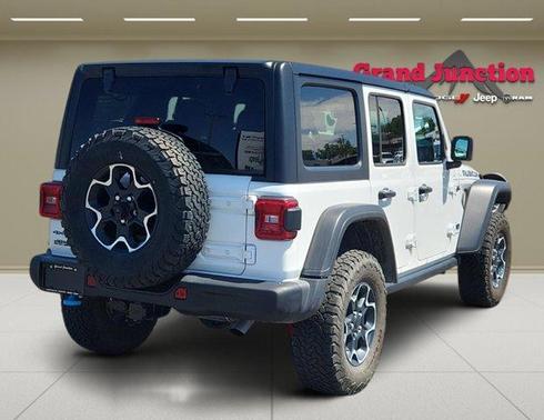 Bright White Clearcoat 2023 Jeep Wrangler 4xe Rubicon