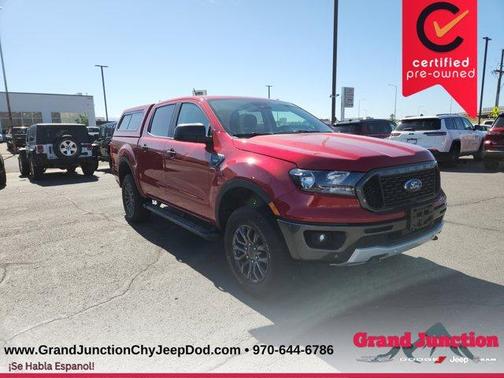 Rapid Red Metallic Tinted Clearcoat 2021 Ford Ranger XLT