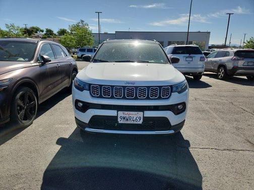 Bright White Clearcoat 2025 Jeep Compass Limited