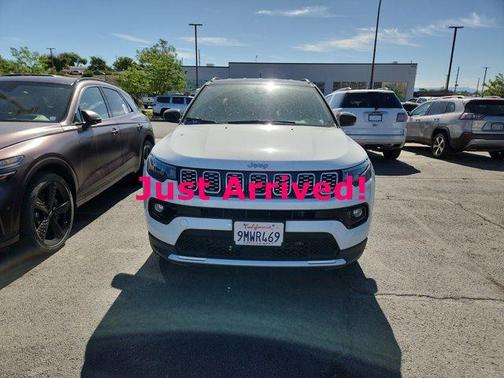 Bright White Clearcoat 2025 Jeep Compass Limited