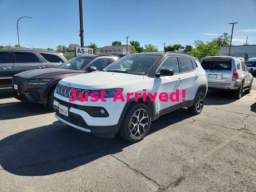 Bright White Clearcoat 2025 Jeep Compass Limited