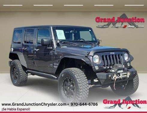 Granite Crystal Clearcoat Metallic 2017 Jeep Wrangler Unlimited Sport
