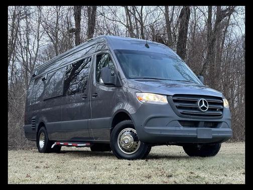 Tenorite Grey 2022 Mercedes-Benz Sprinter 4500 High Roof V6