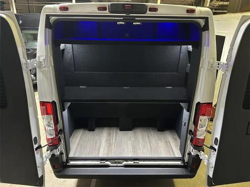 White 2024 RAM ProMaster 3500 Window Van Road Liner 737 9 Passenger Luxury Van
