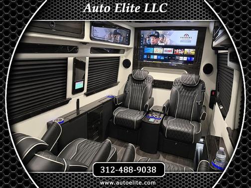 Black 2025 Mercedes-Benz Sprinter 3500XD High Roof