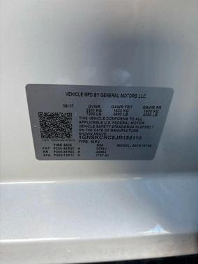 2018 Chevrolet Tahoe Premier