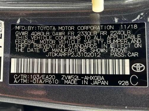 2018 Toyota Prius Prime Plus