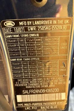 2008 Land Rover LR2 HSE