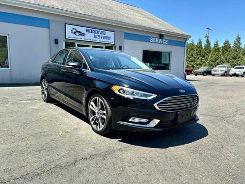 Shadow Black 2017 Ford Fusion Titanium