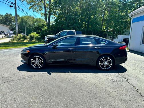 Shadow Black 2017 Ford Fusion Titanium