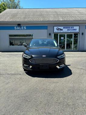 Shadow Black 2017 Ford Fusion Titanium