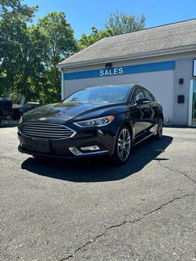 Shadow Black 2017 Ford Fusion Titanium