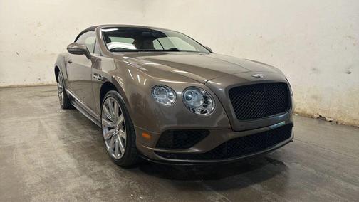 Tan 2017 Bentley Continental GT V8 S
